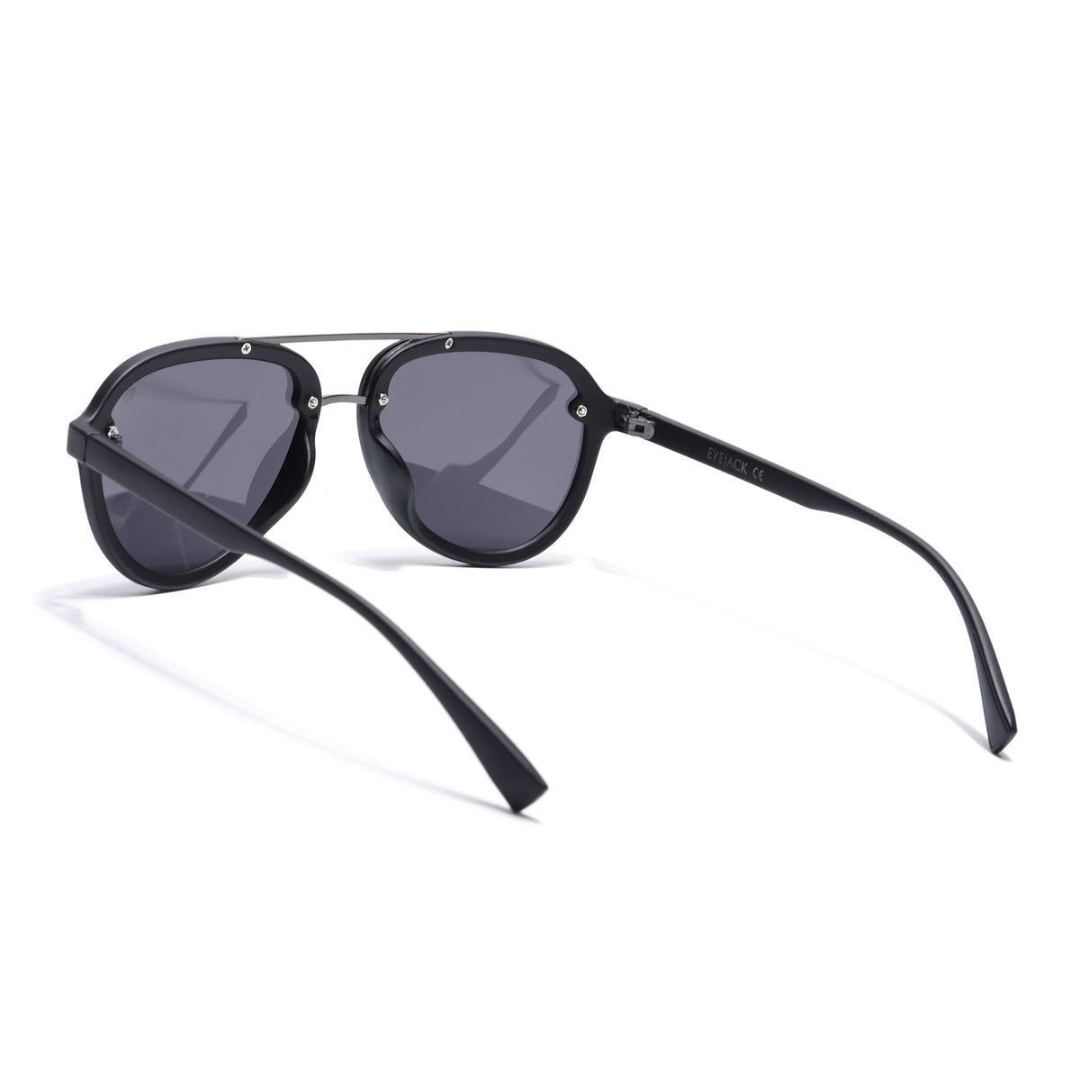 Eyejack Black Aviator Sunglasses for Men and Women - Style 2145 - view 6