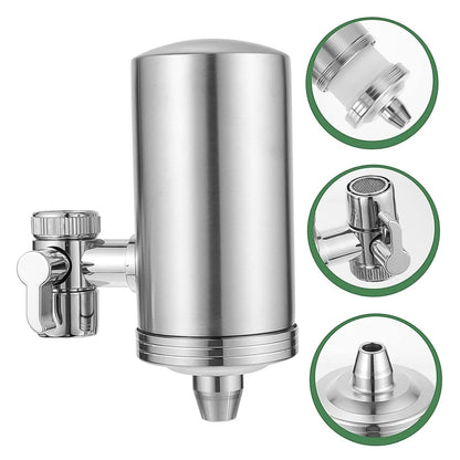 Stainless  Steel Faucet Mount Water Filter Water Purifier (1 Set)