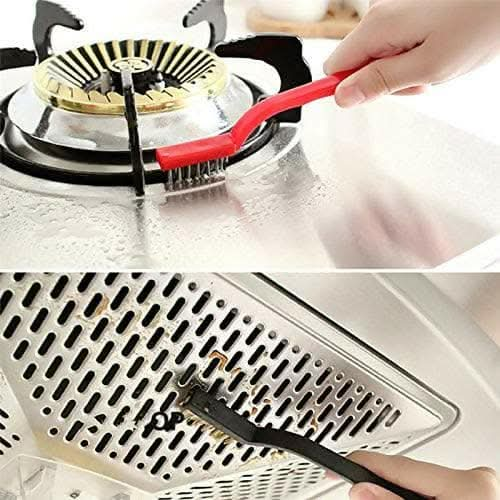 Gas Stove Cleaning steel & Wire Brush | Kitchen Tools Cleaning Kit | Pack of 3 - HalfPe