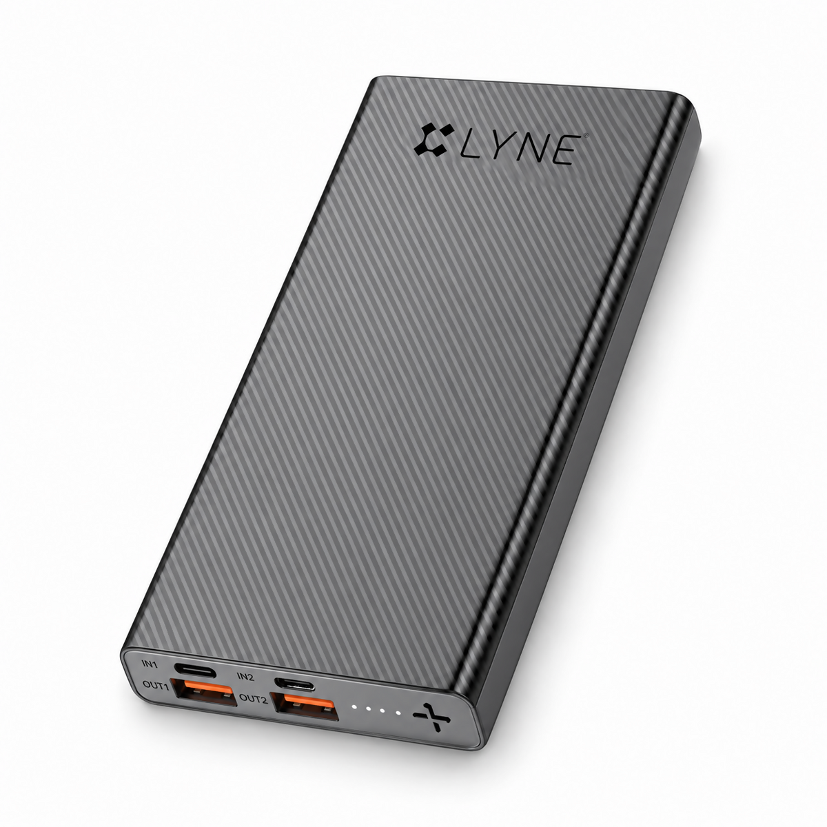LYNE PowerBox 14 10000mAh 17W Fast Charging Power Bank with Dual USB Output & Type-C/Micro USB Input
