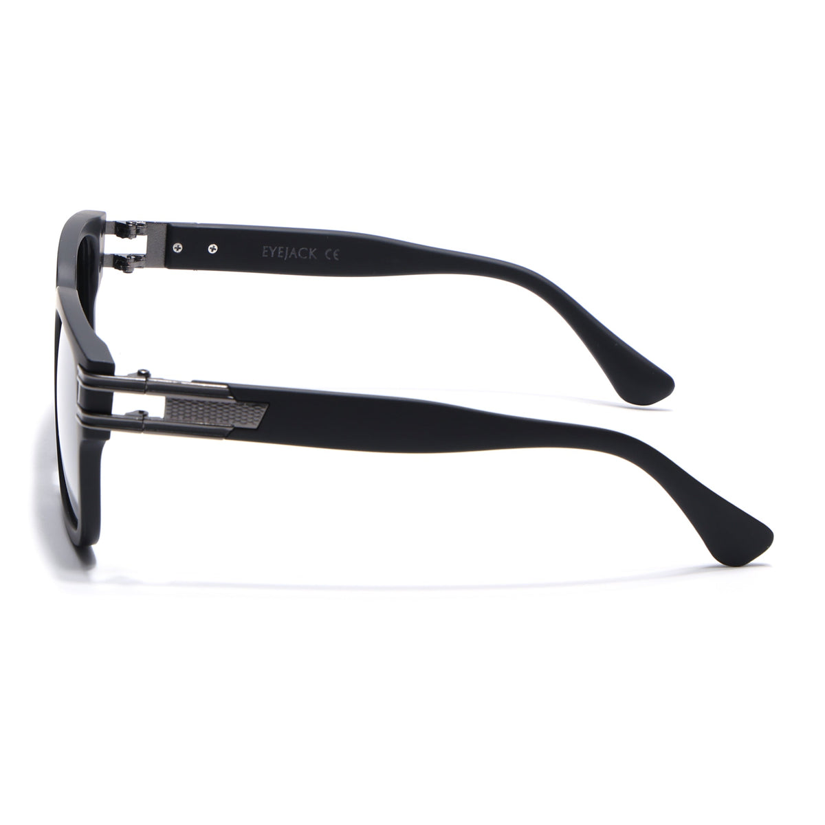 Eyejack Black Wayfarer Sunglasses for Men and Women - Style 2144 - view 7
