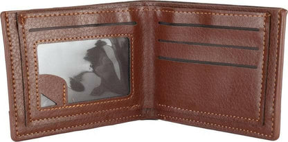 ZEVORA Men Casual, Travel, Trendy Genuine Leather Wallet (3 Card Slots) - HalfPe