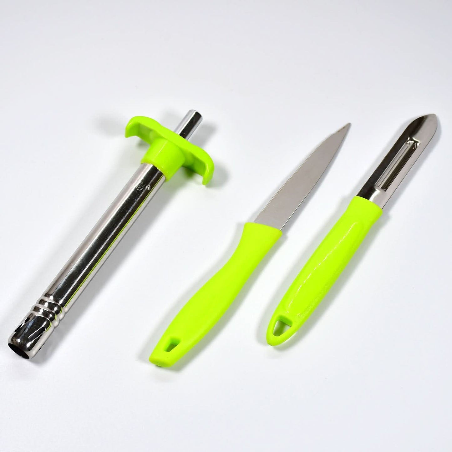 Ganesh 3pc Lighter Cum Knife And Peeler.