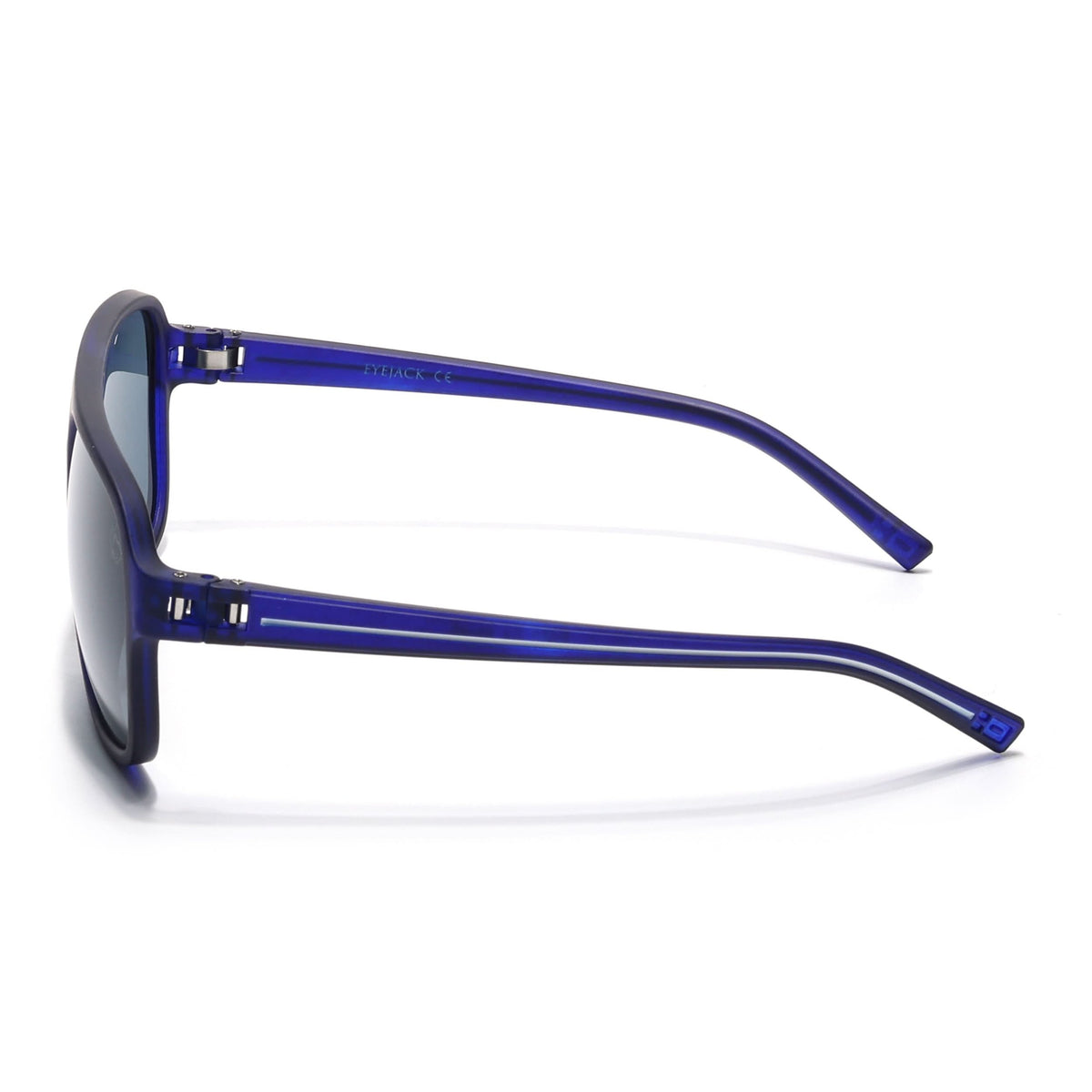 Eyejack Blue Wayfarer Sunglasses for Men and Women - Style 1078 - view 7