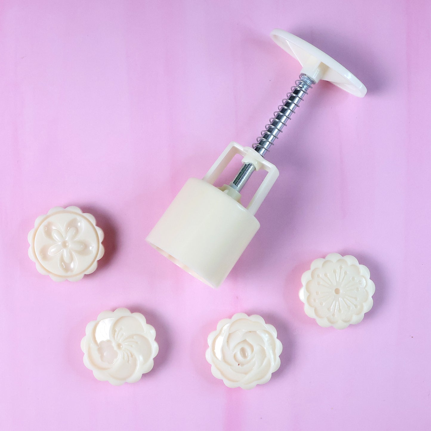 Spring Press Cookie &  Pastry Mold - (Set)