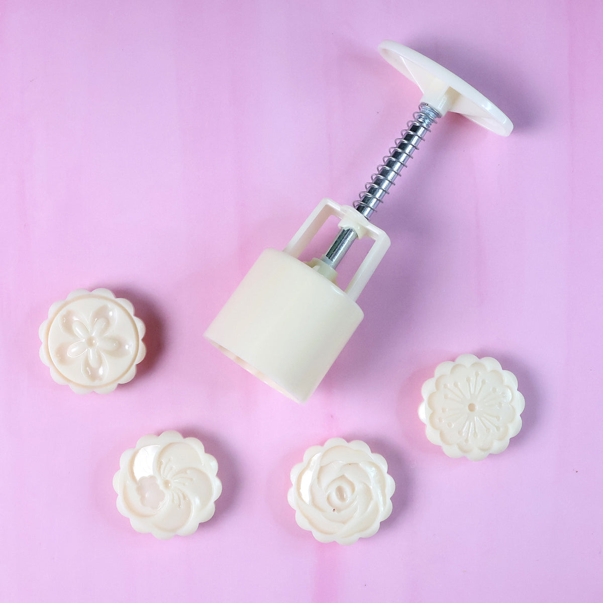 Spring Press Cookie &  Pastry Mold - (Set)