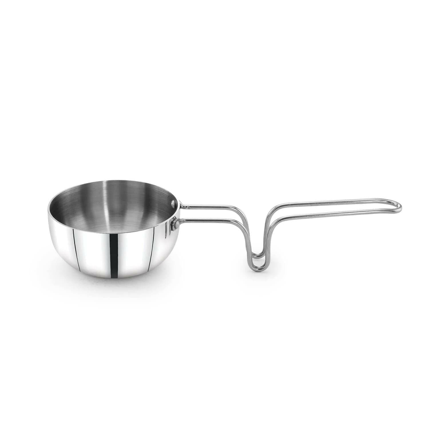 Chef Tone Stainless Steel Tadka Pan (Multiple Sizes) - HalfPe