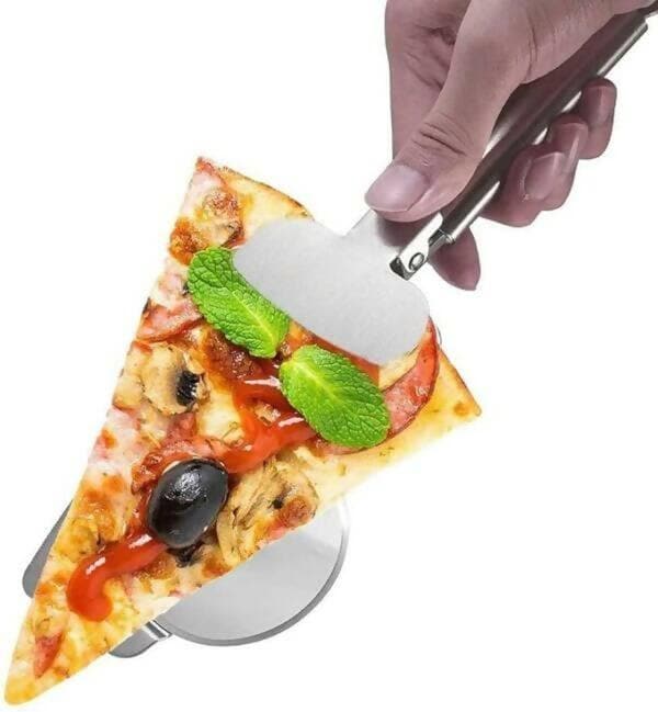 P-plus international pizza cutter and serving turner - HalfPe