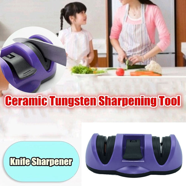 Knife Sharpening Tool Manual, Dual Stage Design