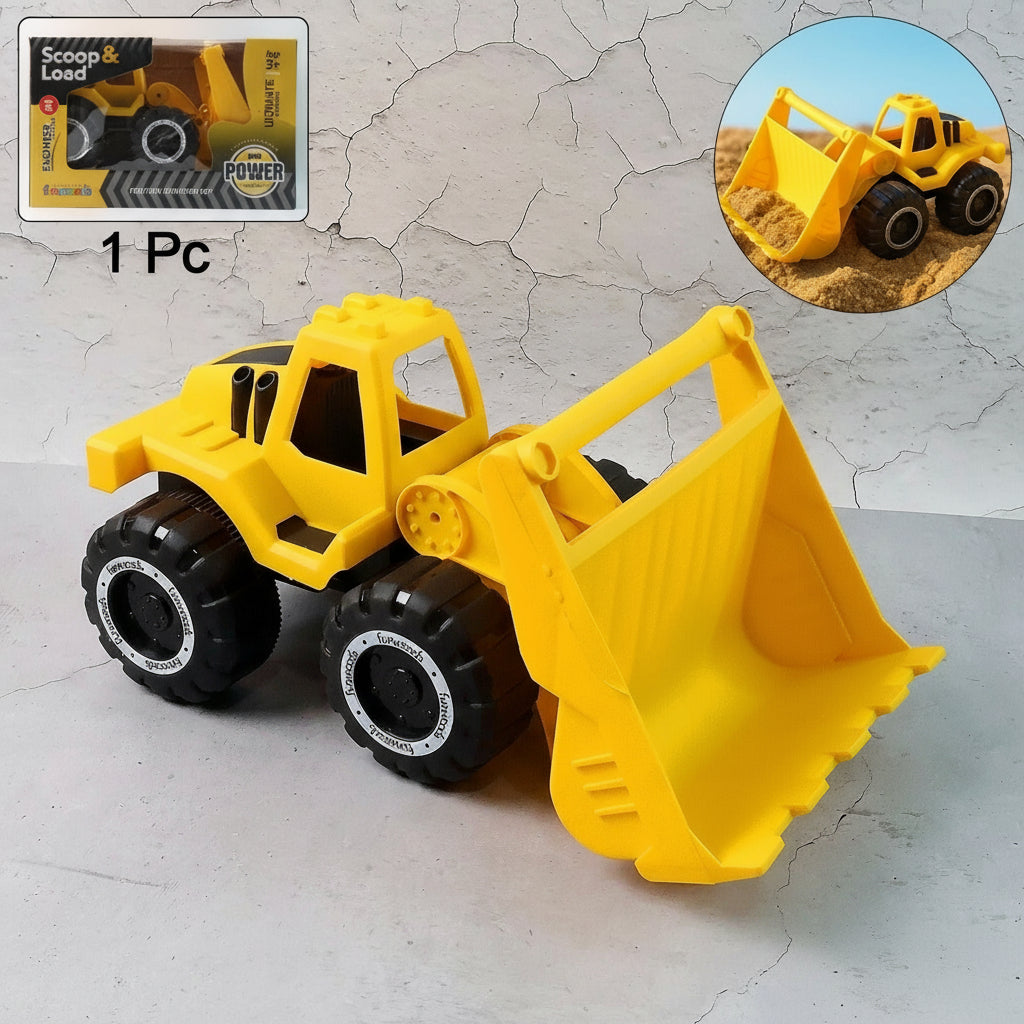 Funwoods Friction-powered Front Loader  Bulldozer Toy - (1 Pc)