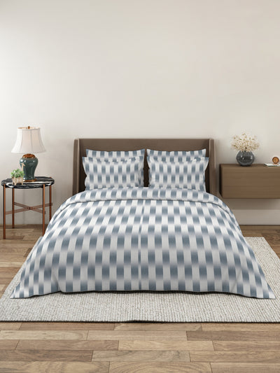 Petal 100% Pure Cotton Collection Premium Percale Queen Bedsheet With 2 Pillow Covers