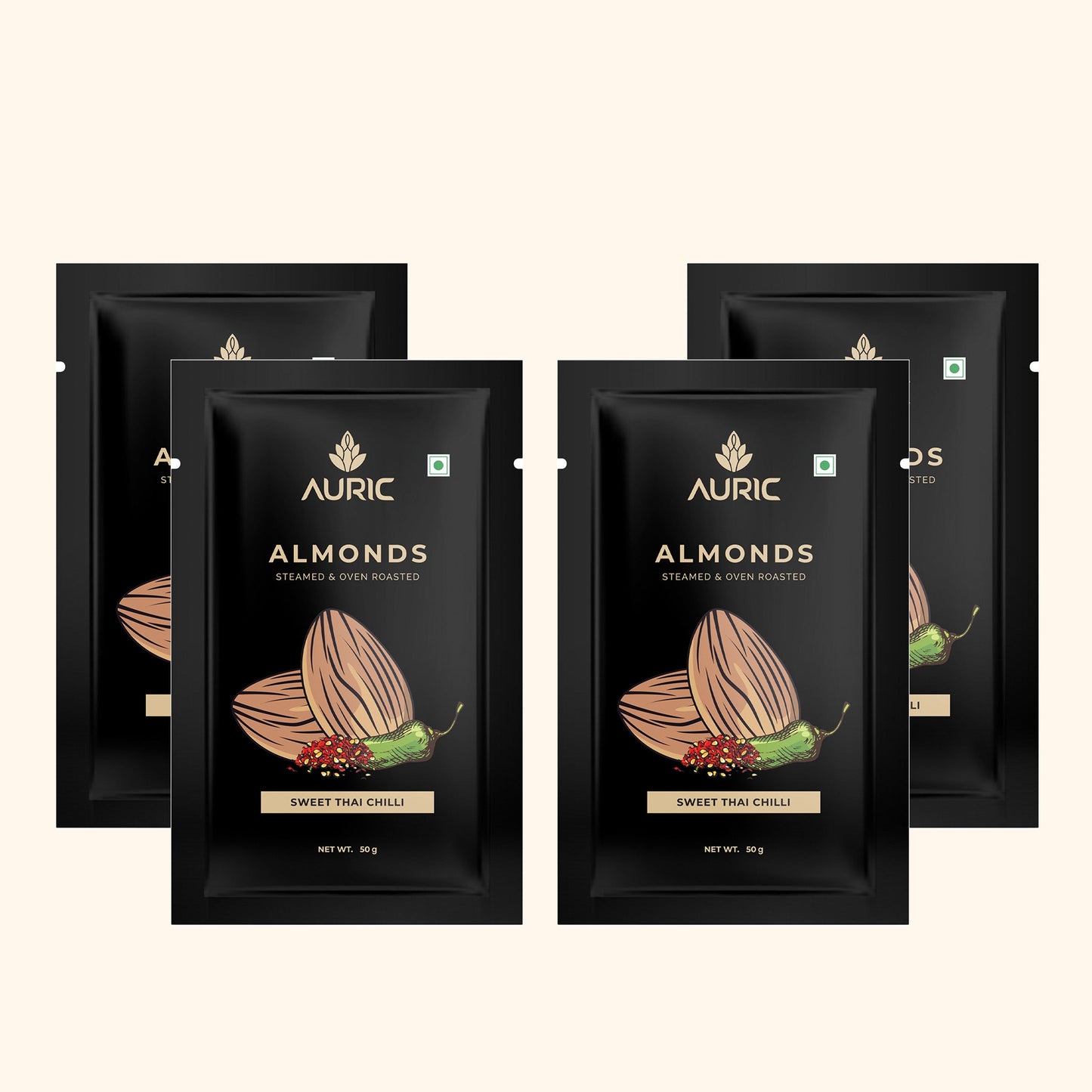 Auric Almond Thai Chilli 50g HalfPe