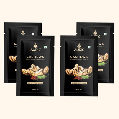 Auric Sweet Thai Chilli Cashew 50g Zenith Drinks