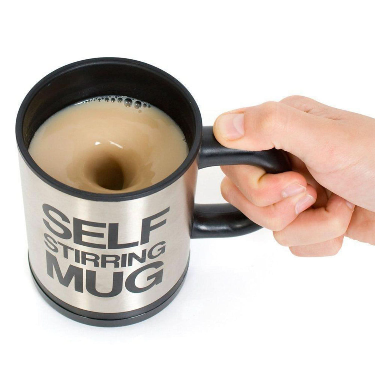 Self Stirring Mug – Automatic Mixing Cup for Coffee & Beverages (1 Pc) HP DD
