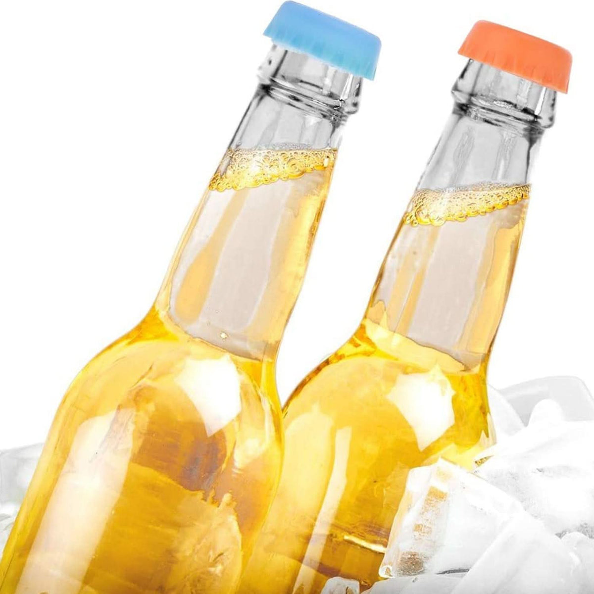 4789 Beer Savers Caps 6pc Used In Soda And Cold-drink Bottles For Covering Bottle Mouth. HP DD
