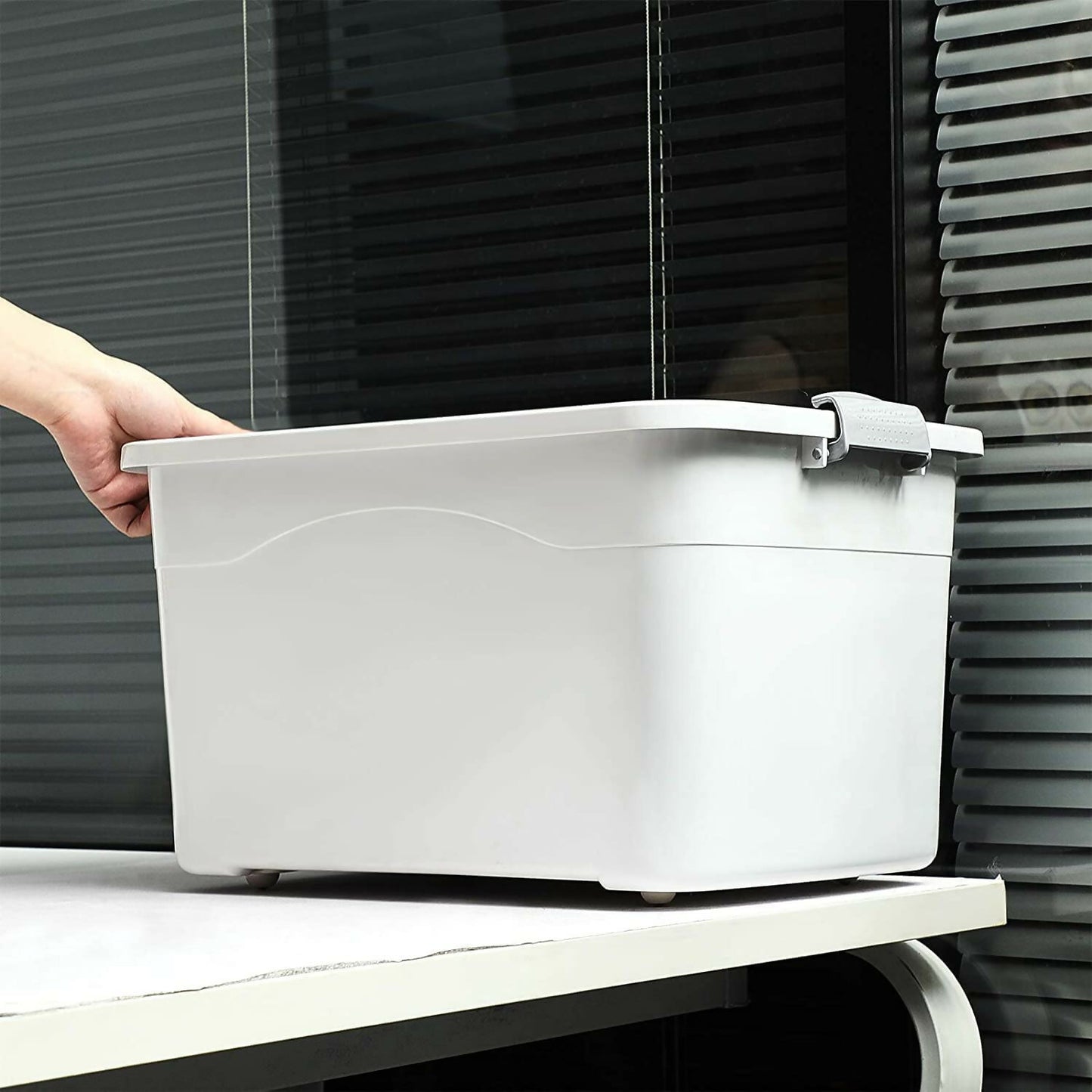 4Pcs Self-Adhesive Mini Swivel Caster Wheels 360° Rotating Universal Wheels for Storage Boxes, Drawers & Furniture Easy Stick-On Rollers for Smooth Movement