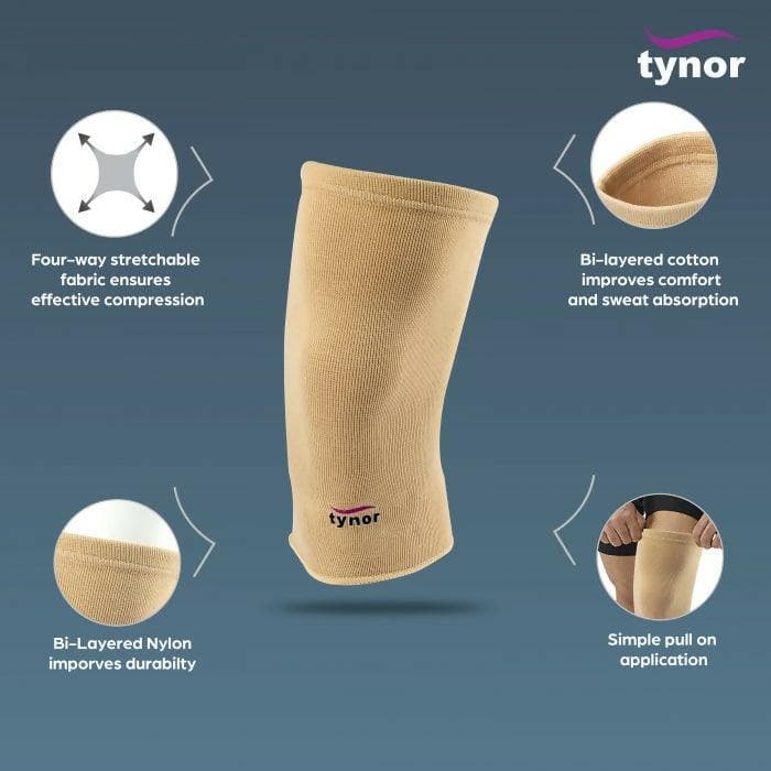 Tynor D-04 Knee Cap Pair (Size: Medium)