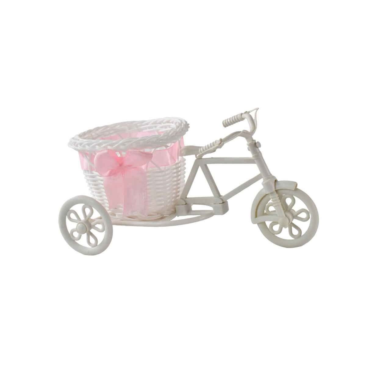 Plastic Cycle Flower Vases For Home Decor Bicycle Flower Pot Stand (1 Pc) HP DD