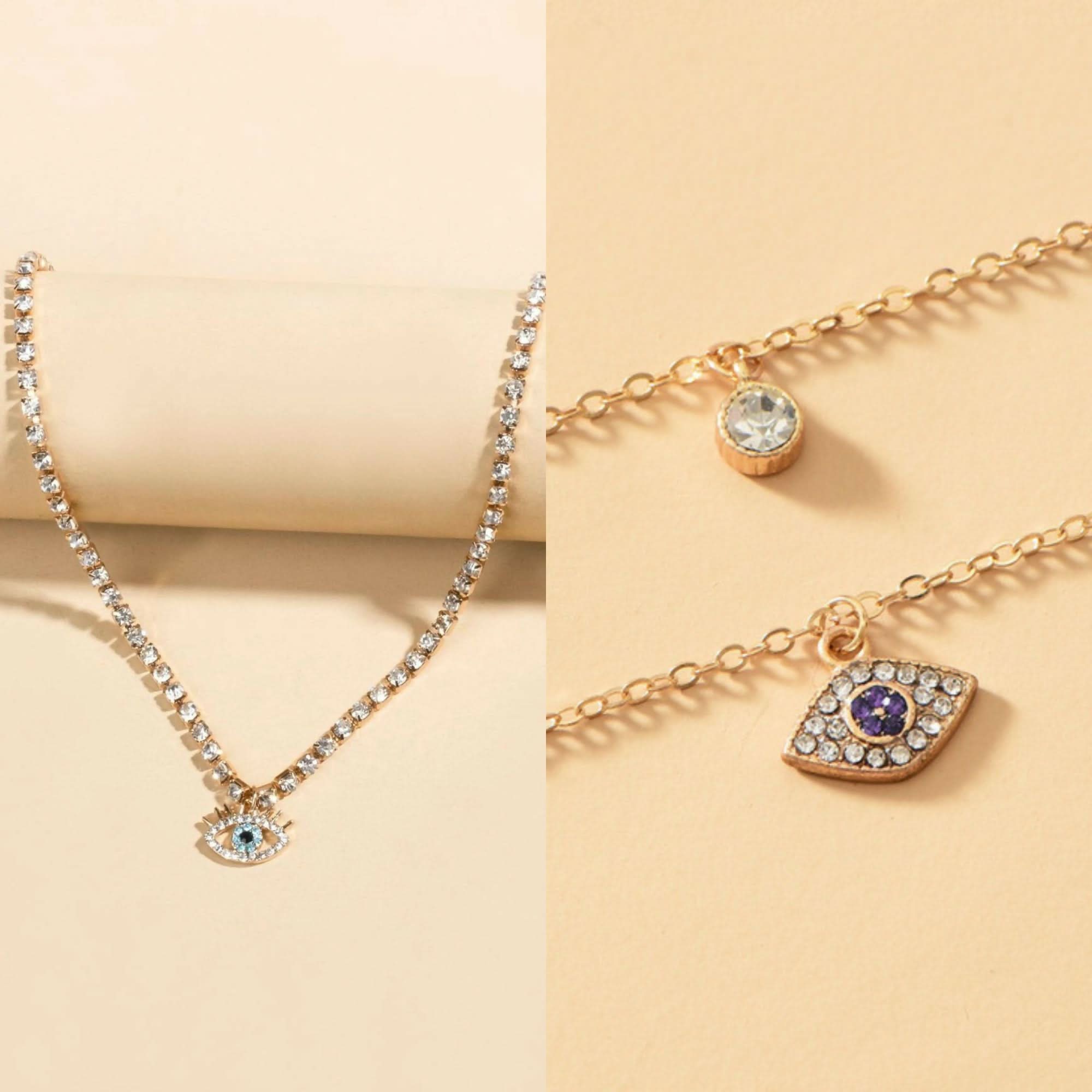 Shine Pearl Necklace Set – Classic & Contemporary (Set of 2) pinapes
