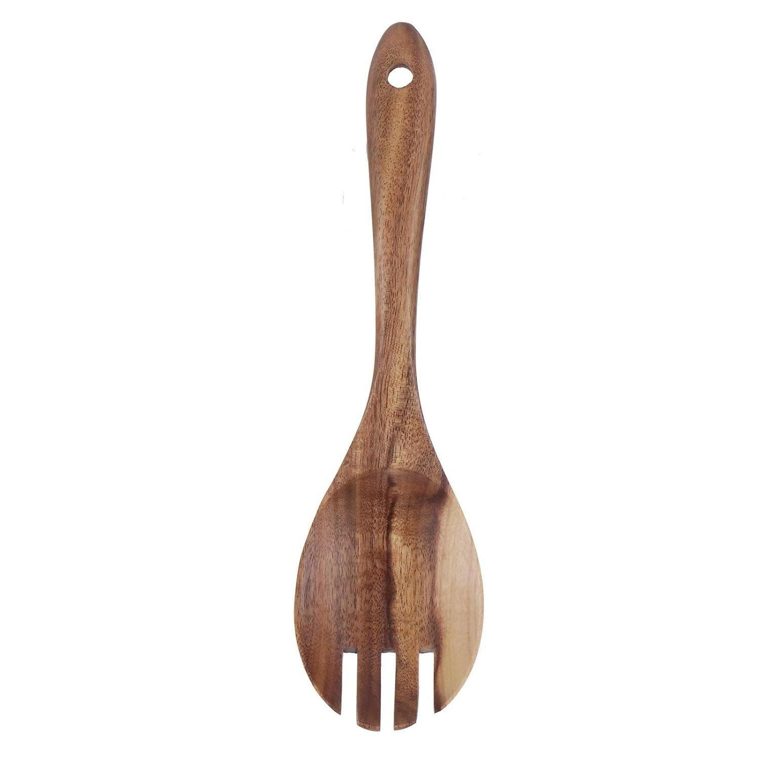 Wooden Salad, Pasta Serving Spoon (Single Piece) - HalfPe