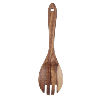 Wooden Salad, Pasta Serving Spoon (Single Piece) - HalfPe