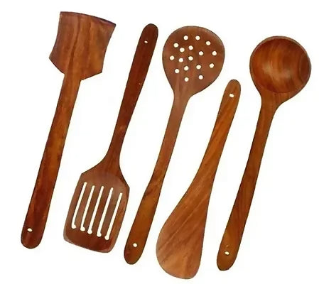 Multispace 5-Piece Handmade Wooden Tool Set