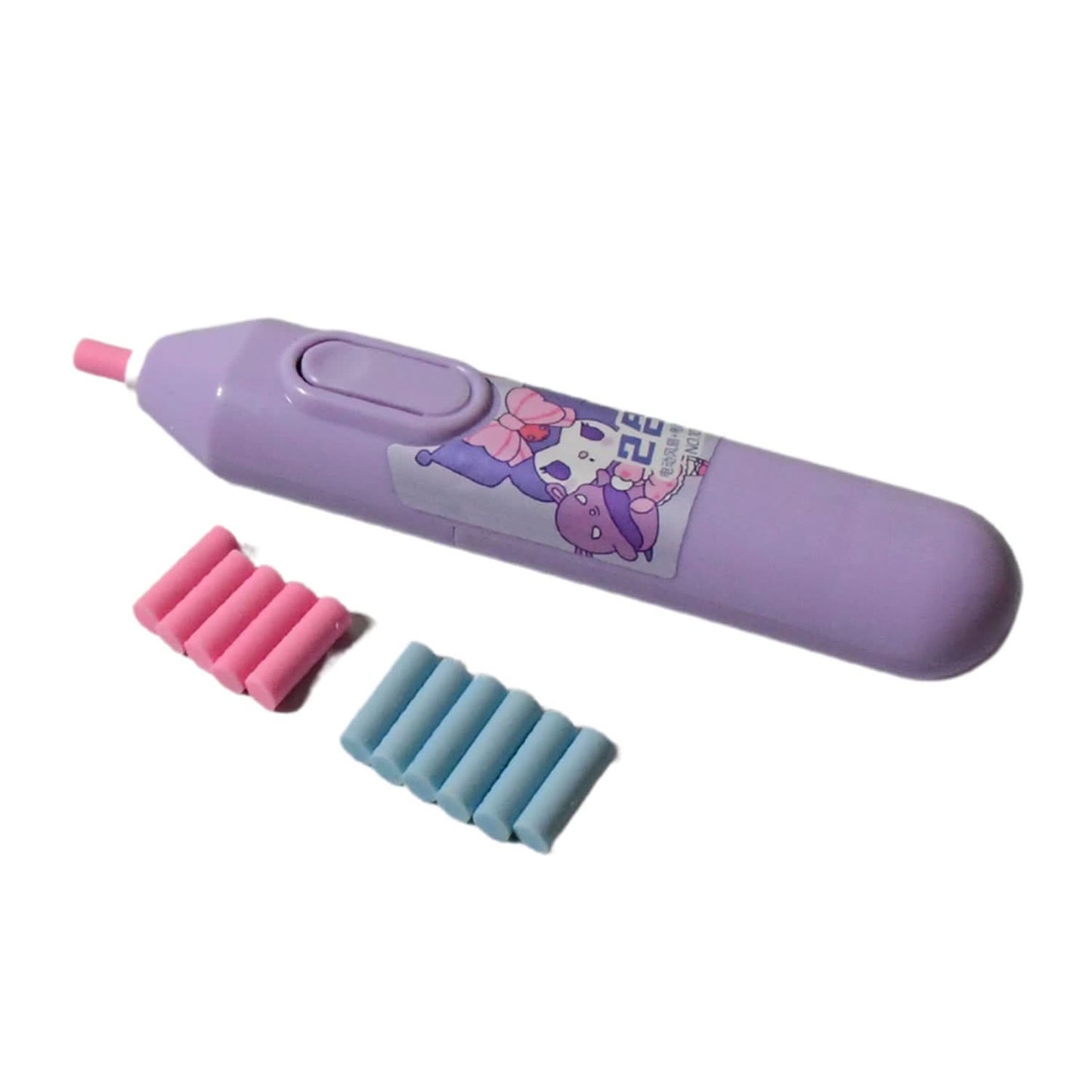 Electric Pencil Eraser with 10 Refills – Precision Erasing Tool for Students & Artists