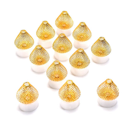 LED Flameless Tea Light Candles Set - 12pcs