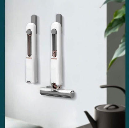 Mini Self-Squeeze Mop – Portable & Absorbent with 1 Sponge Head