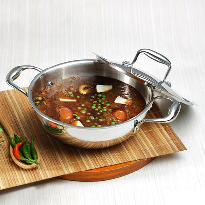 Chef Tone Deep Kadai (2.6L) - HalfPe