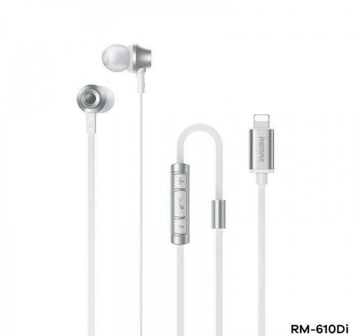 RM-610D iPh Earphone (Sliver) - HalfPe