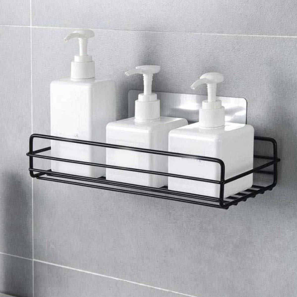 Multipurpose Wall Mount Metal Bathroom Shelf And Rack For Home And Kitchen HP DD
