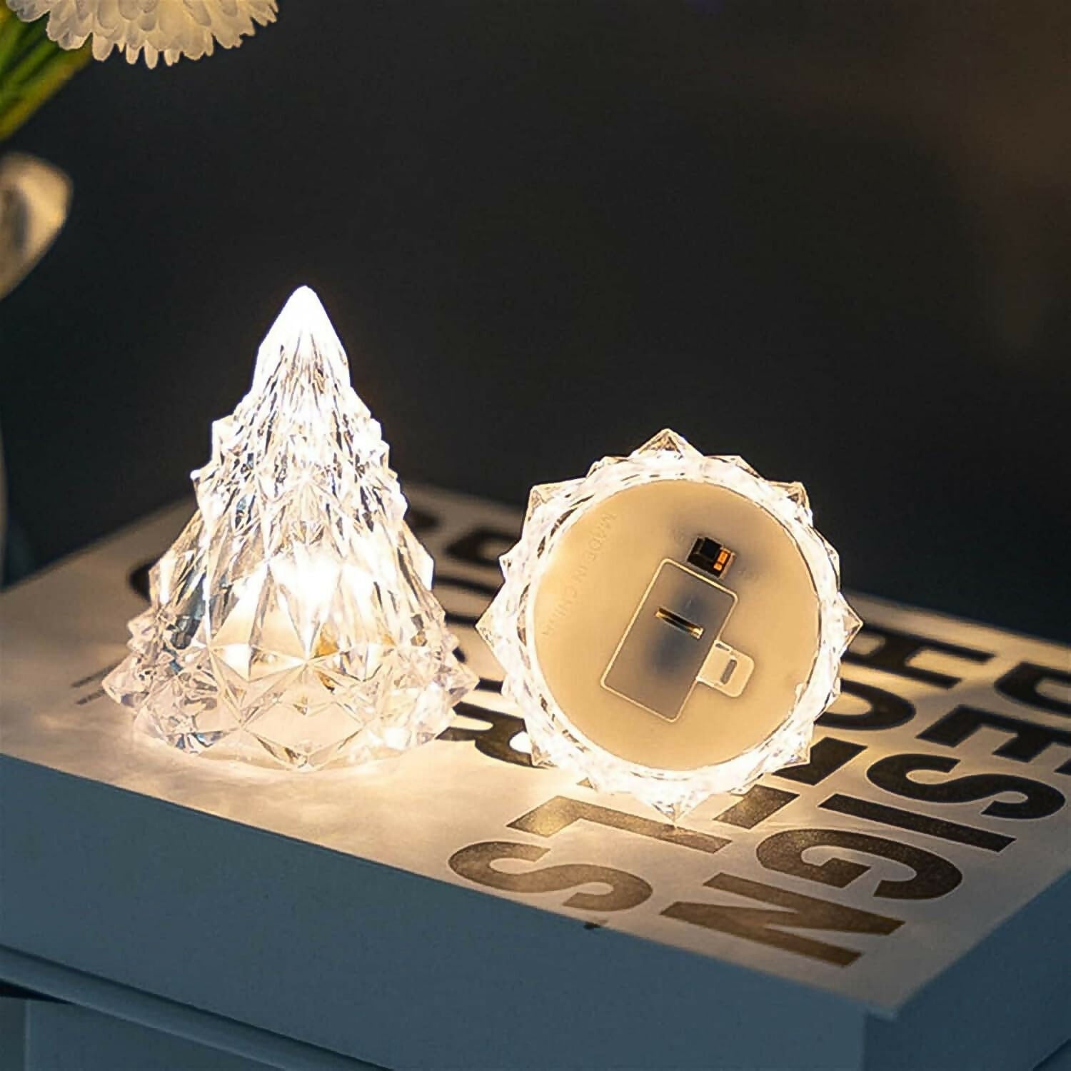 Iceberg / Pyramid Candlelight Tea Light-1 Pc ABHI Mobiles