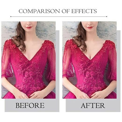 Women Girls Backless Stick On Bra Chest Lift Up Strapless Wire Free Push Up