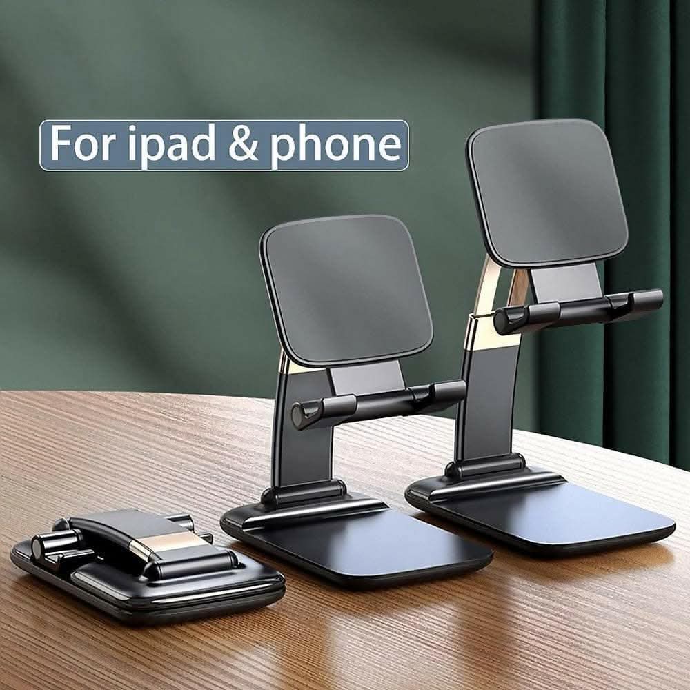 Home Decorous Desk Mobile Holder Stand with Adjustable Height for All Smartphone - HalfPe