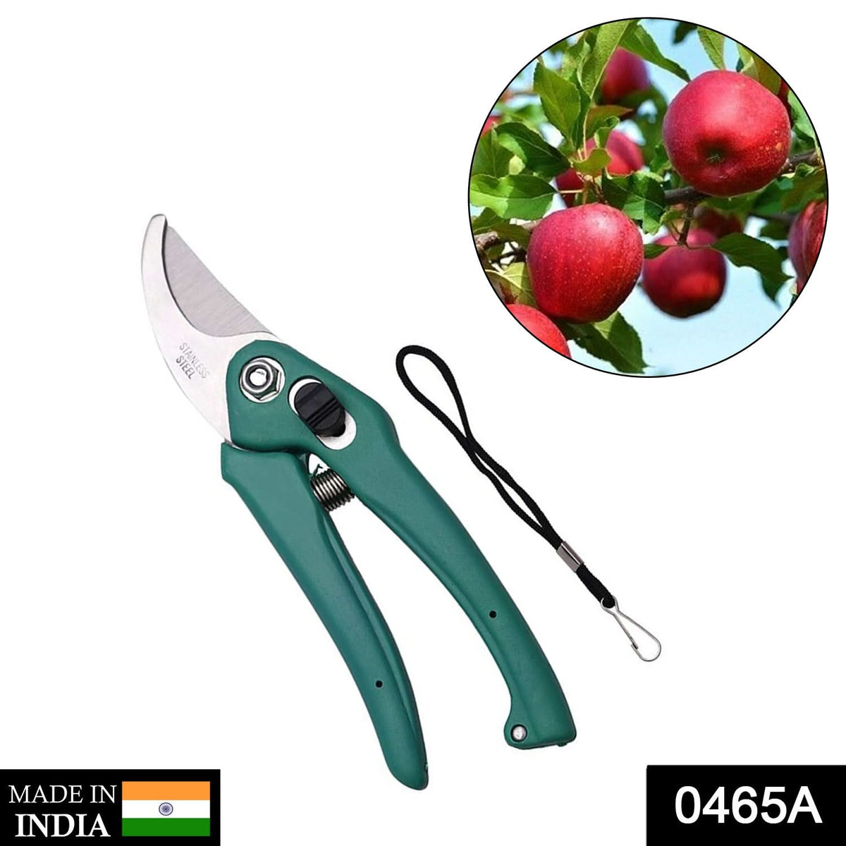 Garden Shears Pruners Scissor For Cutting Branches Flowers Leaves Pruning Seeds HP DD