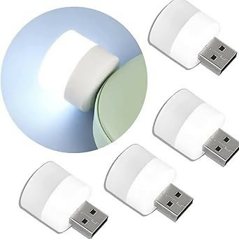 Portable Mini USB LED Lamp Compact Night Light for Laptops, Powerbanks & Reading