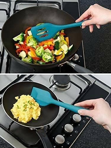 P-plus international premium silicone kitchen utensils set (5 pieces) - HalfPe