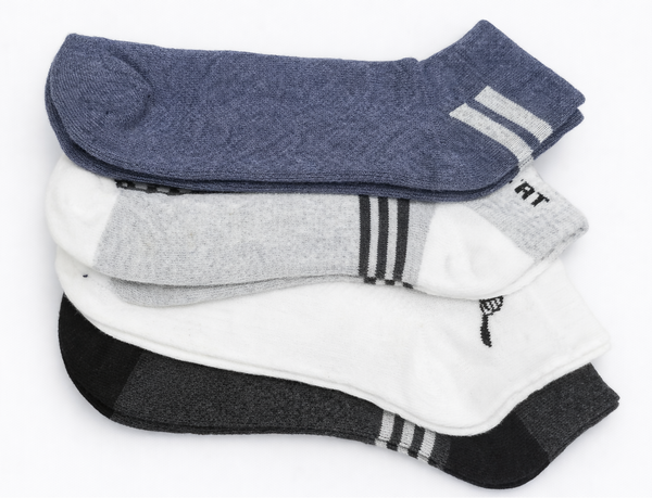 Casual Sports Cotton Ankle Socks for Women Girls Soft Breathable Everyday Wear RITEX OVERSEAS