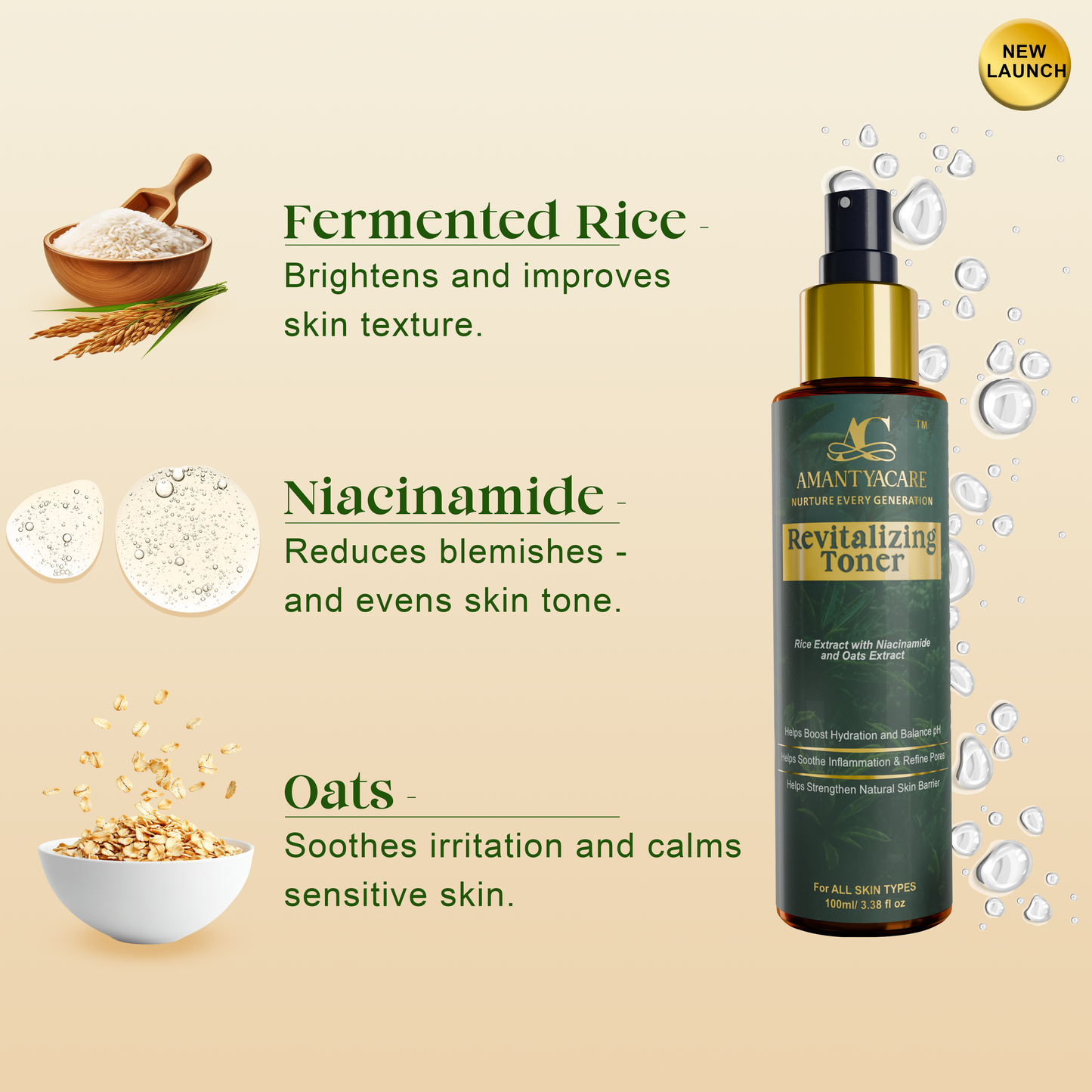 Revitalising Toner Amantya Care