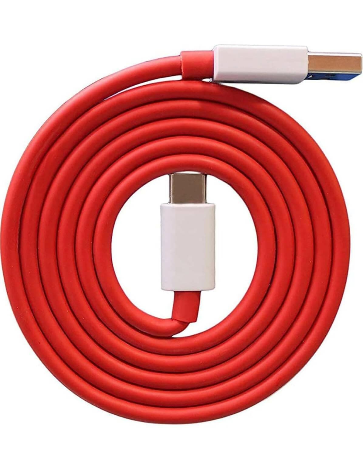 PORTMILES sh Cable/Warp Usb Type C Charging Charger Data Sync Fast Charging Cable Compatible For Oneplus 8, 8 Pro, 7, 7T, 6T, 6, 5, 5T, 3T, 3, Charging Adapter, Smartphone/1 - HalfPe