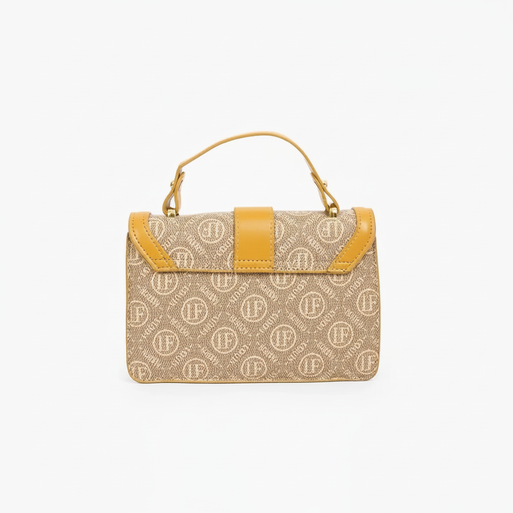 Elegance - Trendy Premium PU Printed Sling Bag for Women & Girls( Brown ) SUPER