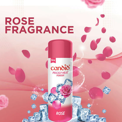 Candid Prickly Heat Powder With Rose | 120 Gm (1PC)
