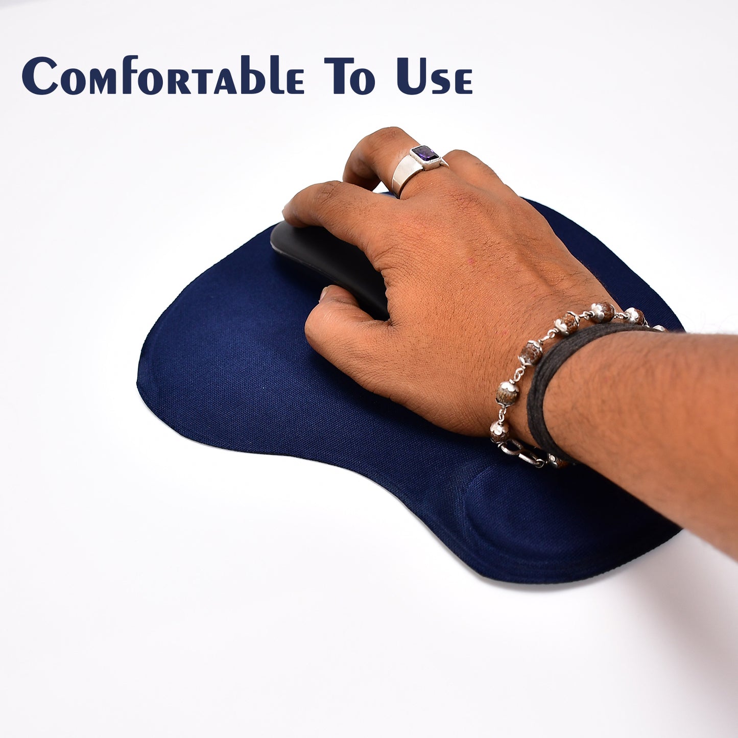 Mouse Pad Used For Mouse While Using Computer  (Wrist S).