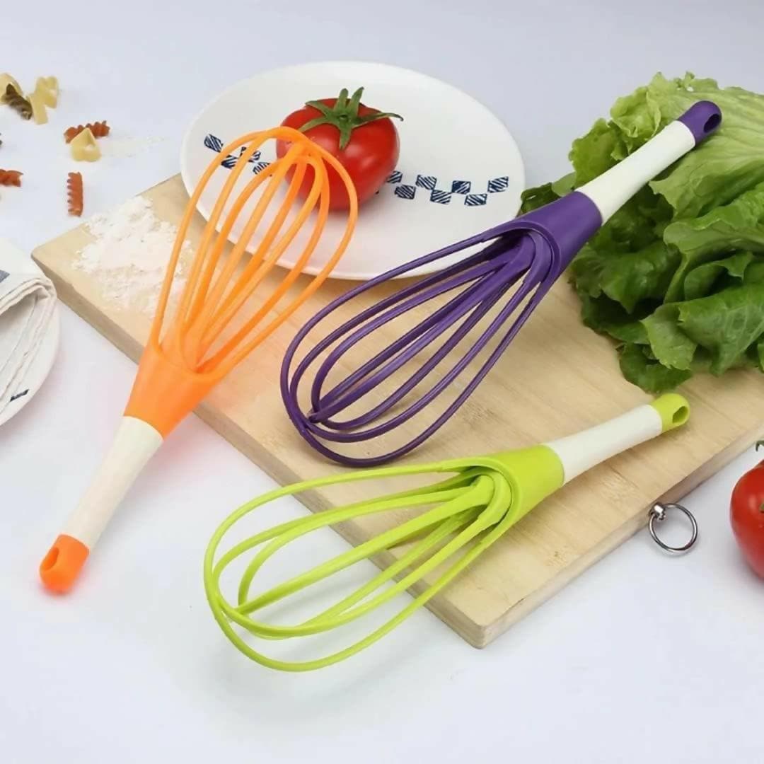 Smart Plastic Egg Beater (Single piece, Any colour) - HalfPe