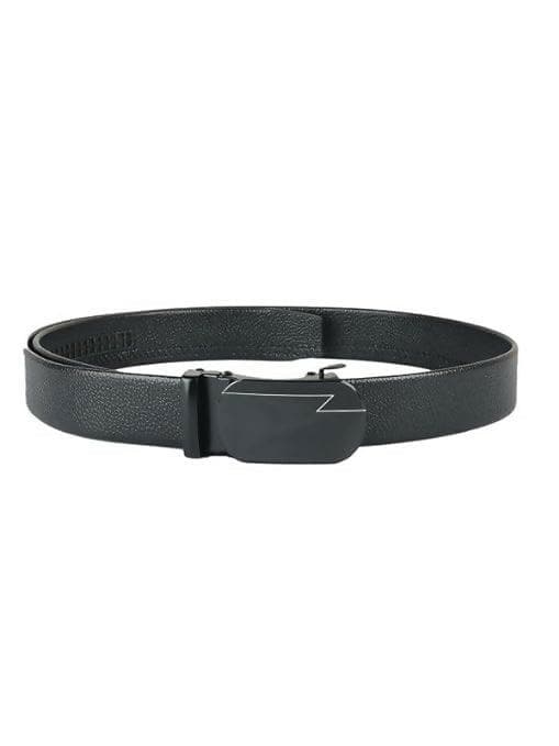 ZEVORA Casual Leather Auto Lock Buckle Belt - HalfPe