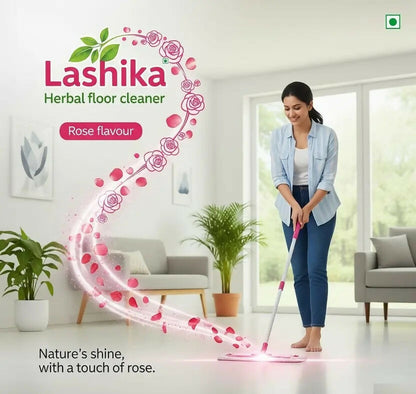 Lashika Floor Cleaner – Rose Fragrance with Germ Protection (500 ml) Mahathi Enterprises