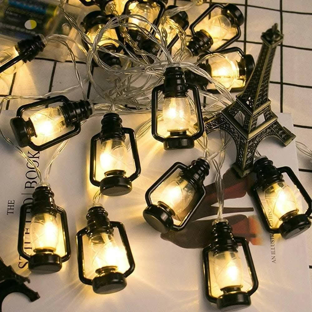 Lantern 10 LED String Lights for Home Decoration - HalfPe