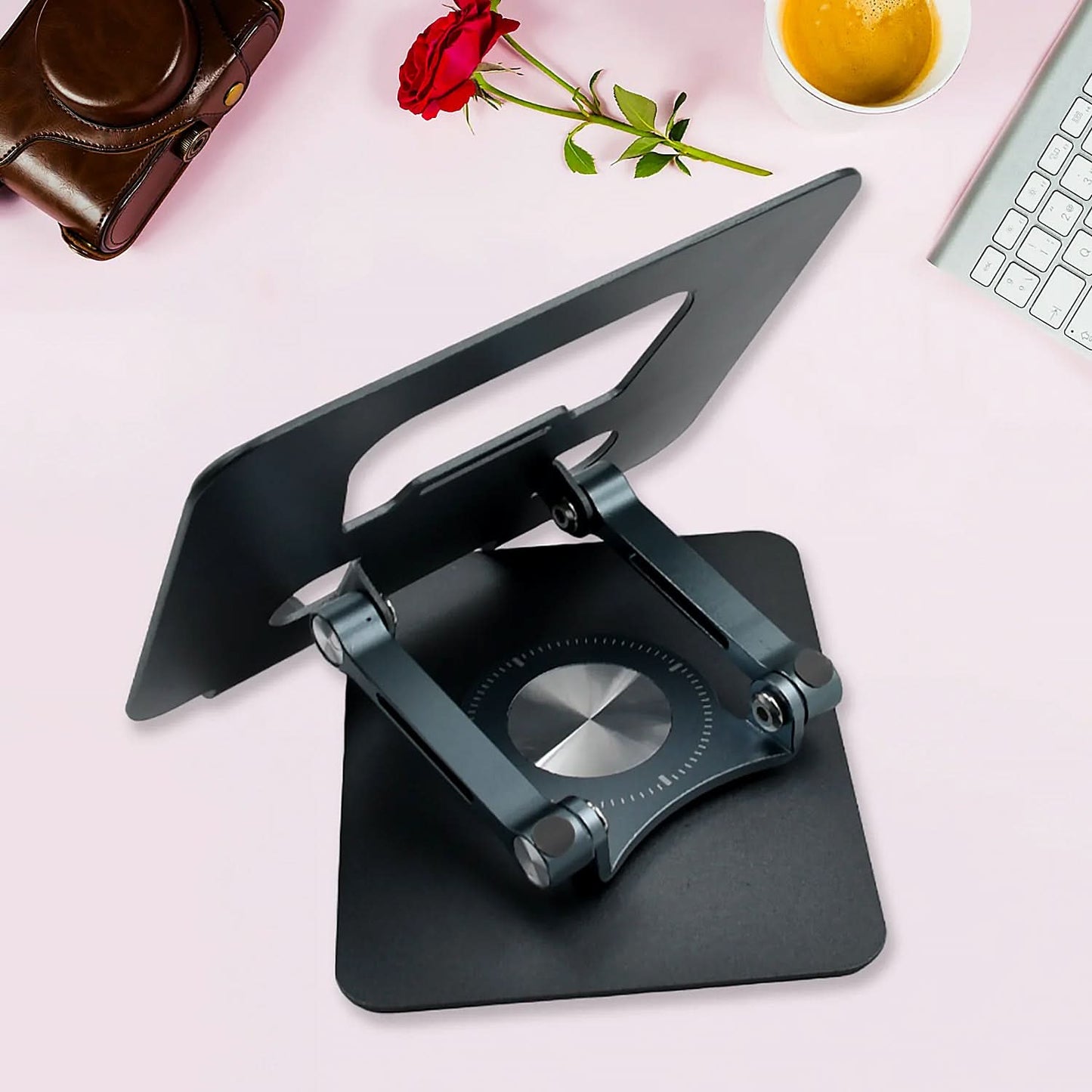 Aluminum Alloy 360° Rotating Adjustable Laptop Stand