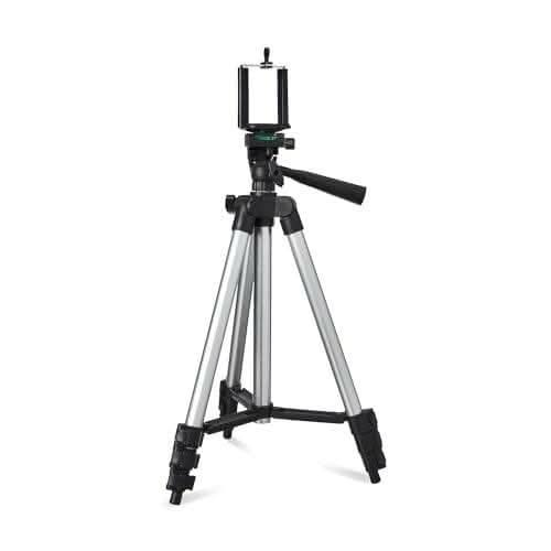 TF-3110 Aluminium Lightweight Tripod with Mobile Phone Holder - HalfPe